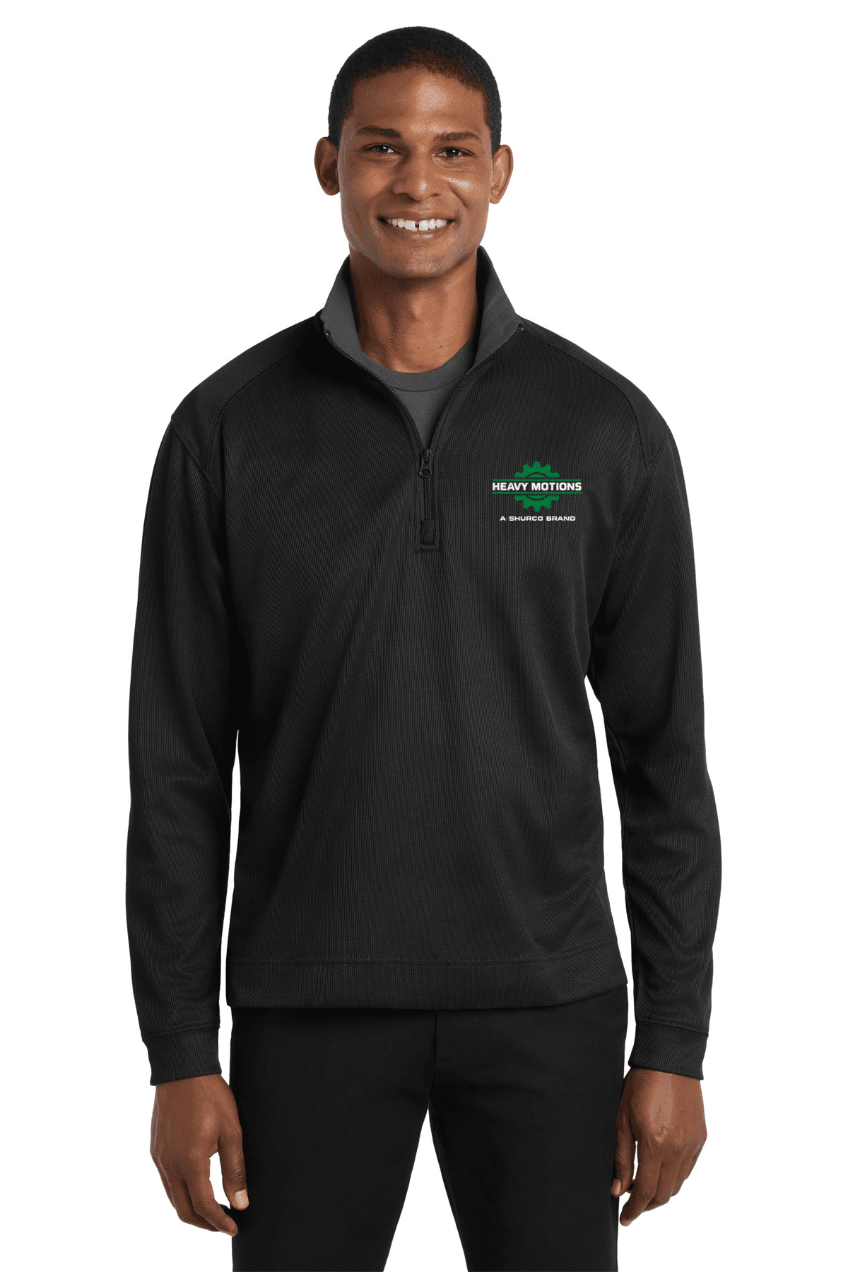 Port Authority Vertical Texture 1/4-Zip Pullover
